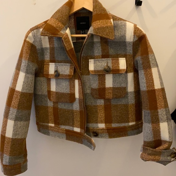 Structured plaid jacket - Picture 2 of 4